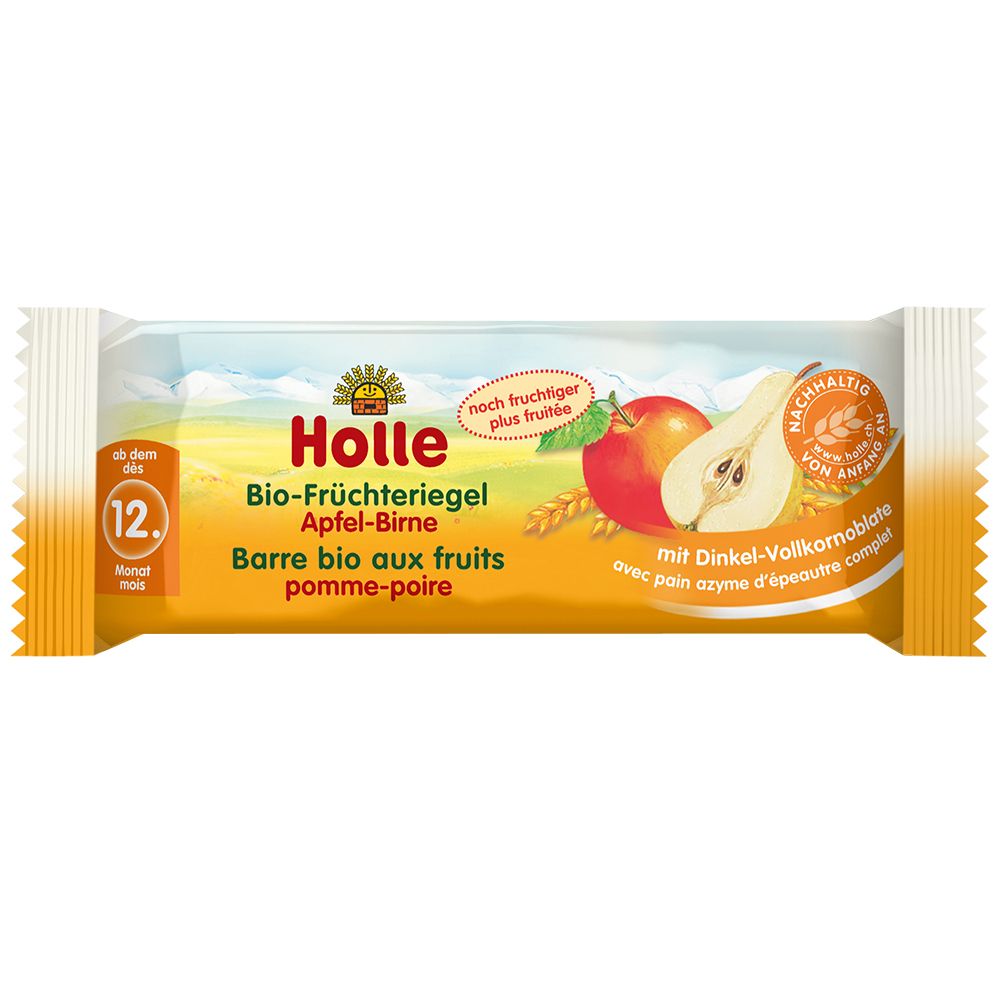 Holle Bio Früchte-Riegel Birne-Apfel 25 g Riegel