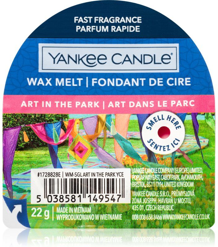 Yankee Candle Art In The Park wax melt 22 g