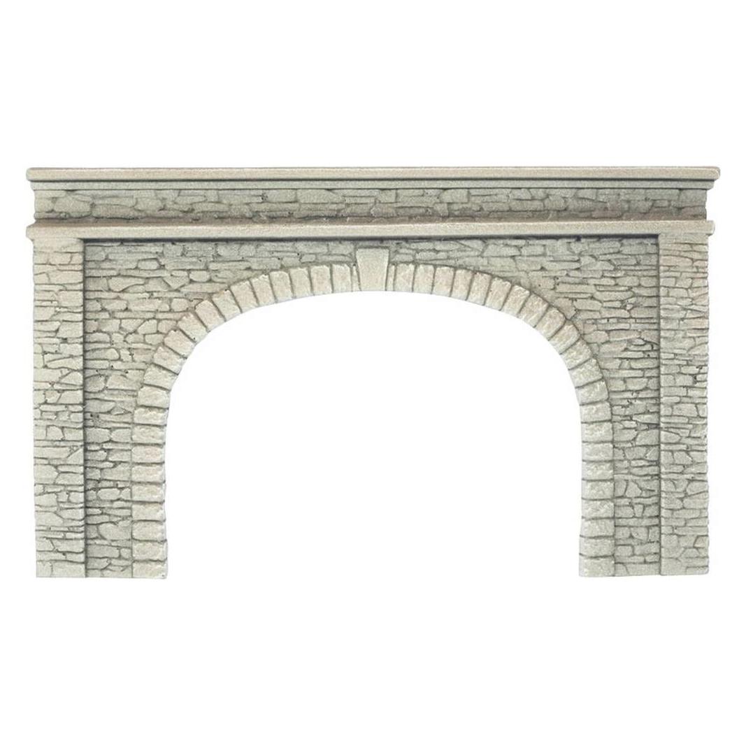 Noch H0 Tunnel-Portal 2gleisig Hart (58062)