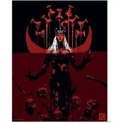 Fanattik, Bilder, Diablo lithographie Set of Five Limited Edition 36 x 28 cm (28 x 41.80 cm)