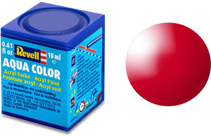 Aqua Color 34 Rouge Italien Brillant 18 ml - Revell