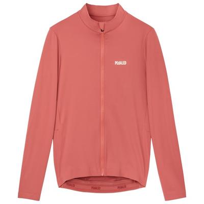 Pedaled - Element Long Sleeve Jersey - Radtrikot Gr XL rot
