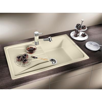 Granitspüle BLANCO "SONA 5 S", beige (tartufo), B:86cm T:50cm, Verbundwerkstoff, Küchenspülen