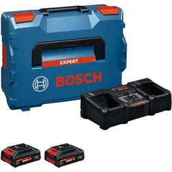 Bosch Professional, Werkzeugakku + Ladegerät, Starter Set