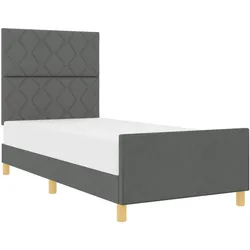 vidaXL, Bett, Bettgestell (100 x 200 cm)