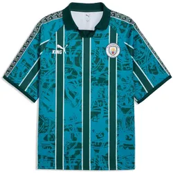 PUMA Manchester City FC King Retro Trikot Herren 16 - tropical blue/deep navy M