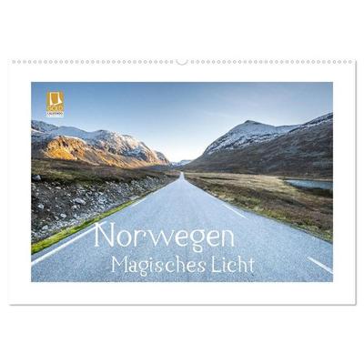 Norwegen Magisches Licht (Wandkalender 2027 DIN A2 quer), CALVENDO Monatskalender