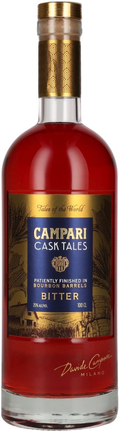 Campari CASK TALES Bitter Bourbon Barrels Finish 25% Vol. 1l