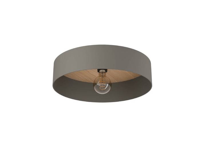 EGLO DUAIA DECKENLEUCHTE UMBRAGRAU/OPTIK NATUR/BM FSC