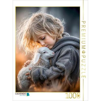 CALVENDO Puzzle Liebe zeigen und Liebe geben - Gibt es etwas Schöneres | 1000 Teile Lege-Größe 64x48cm Foto-Puzzle für glückliche Stunden, Sonstige
