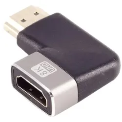 shiverpeaks HDMI-A Adapter 90° Winkel rechts 8K Metall