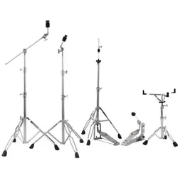 Pearl HWP-830 Hardware Set, Instrumentenständer + Halter, Silber