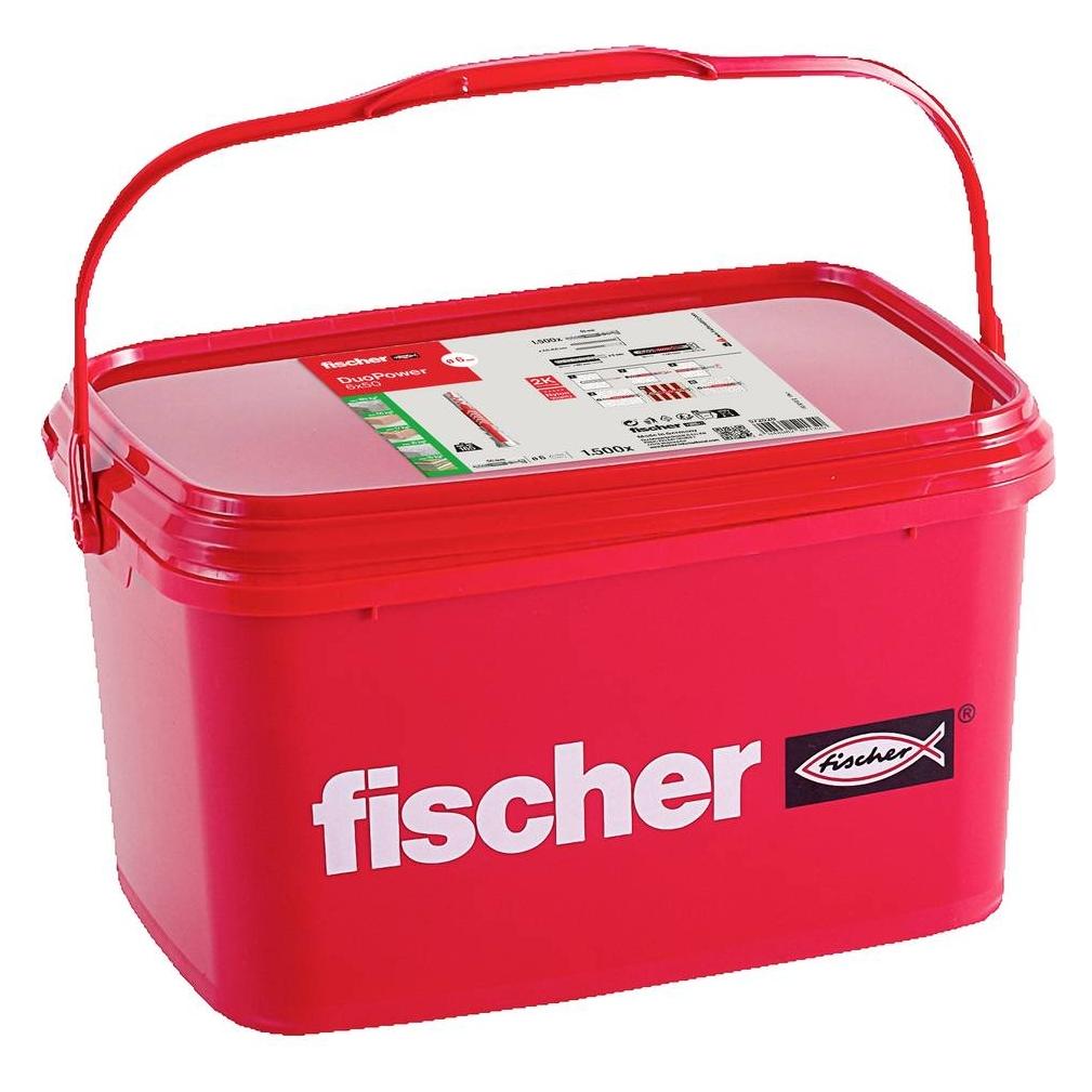 Fischer DuoPower 6x50 Eimer (1.500) (572528)