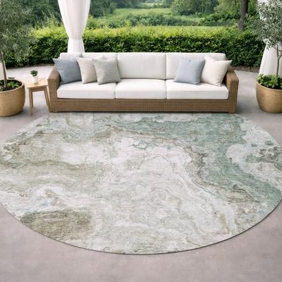 Addison Rugs Machine Washable Indoor/ Outdoor Modern Rapids Chantille Rug