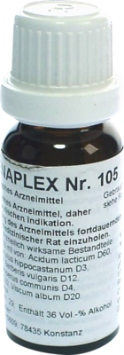 REGENAPLEX GmbH REGENAPLEX Nr.105 Tropfen zum Einnehmen 15 ml 02643601