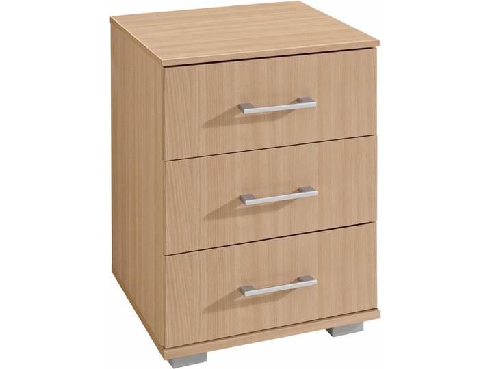 Nachtkommode PRIESS, braun (edelbuchefarben), B:41cm H:54cm T:38cm, Sideboards
