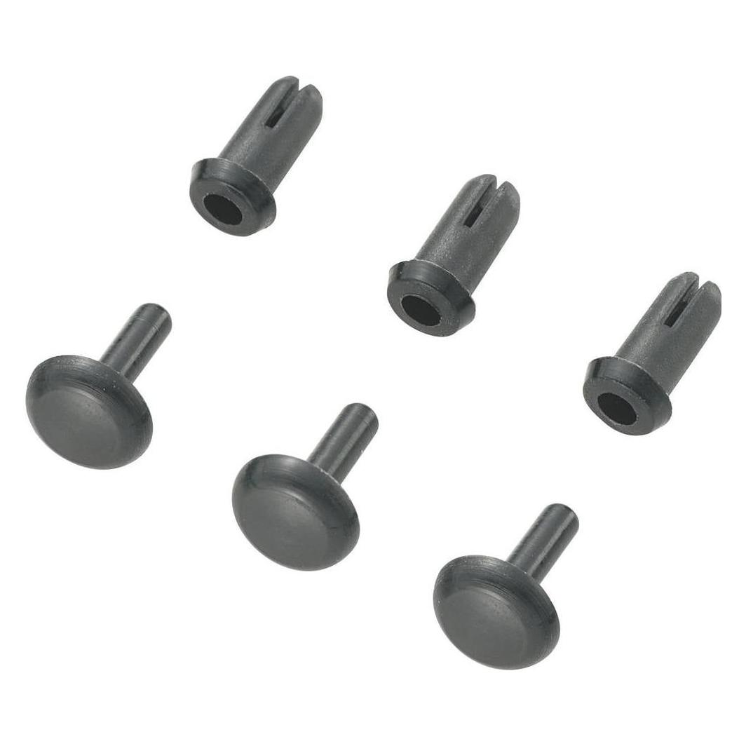 Tru Components TC-SRR-365K203 Spreizniete Loch-Ø 3mm Schwarz 1000St. (TC-10820812)