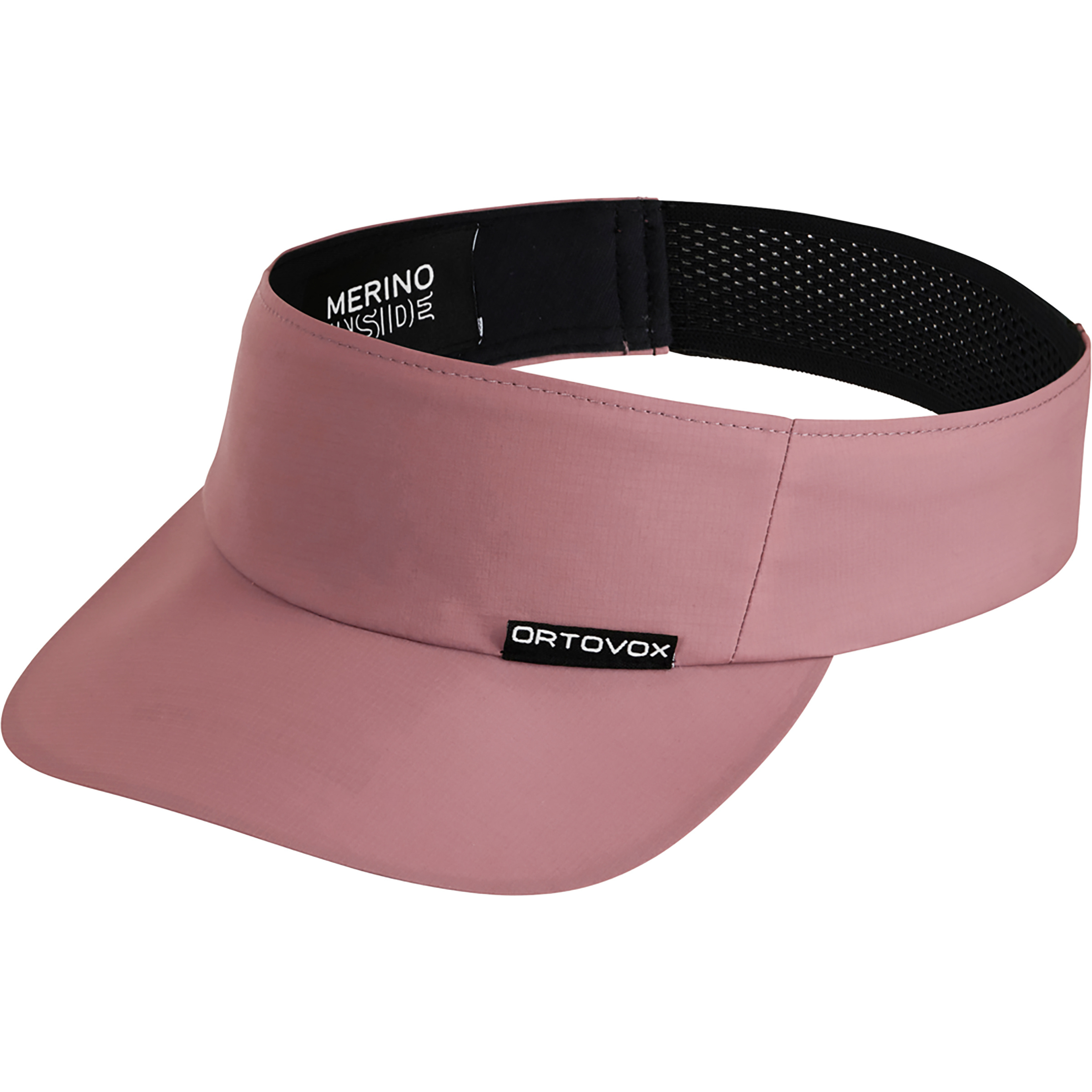 Ortovox Fast Mountain Visor Cap Basecaps rosa Trekking Hautfreundlich Merinowolle | Lyocell (Tencel)