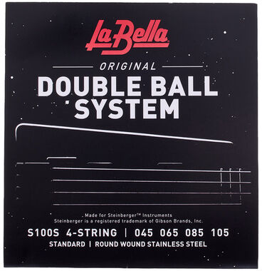 La Bella S100S Double Ball Bass Med
