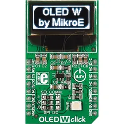 MIKROE-1649 - 0,82 " OLED - Click BoardTM, 96 x 39 px, monochrome