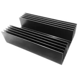 RS PRO, Zubehör Elektroinstallation, Kühlkörper für Universelle rechteckige Alu 0.5K/W, 150mm x 125mm x 50mm