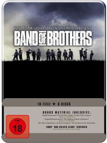 Phil Alden Robinson - Band of Brothers - Wir waren wie Brüder (Metall Box Set) [6 DVDs] - Preis vom 04.10.2026 03:51:26 h