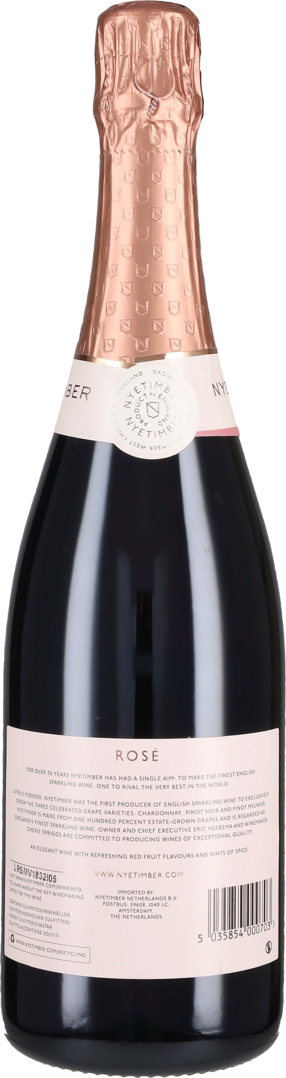 Spumante Rosè Brut Nyetimber