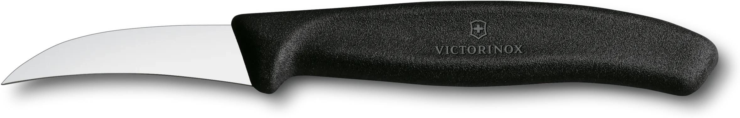 Schälmesser VICTORINOX "Swiss Classic 6 Stück, 6 cm", schwarz, Kochmesser, Schälmesser schwarz Einheitsgröße