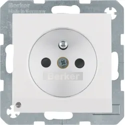 Berker Steckdose pows/gl 6765101909