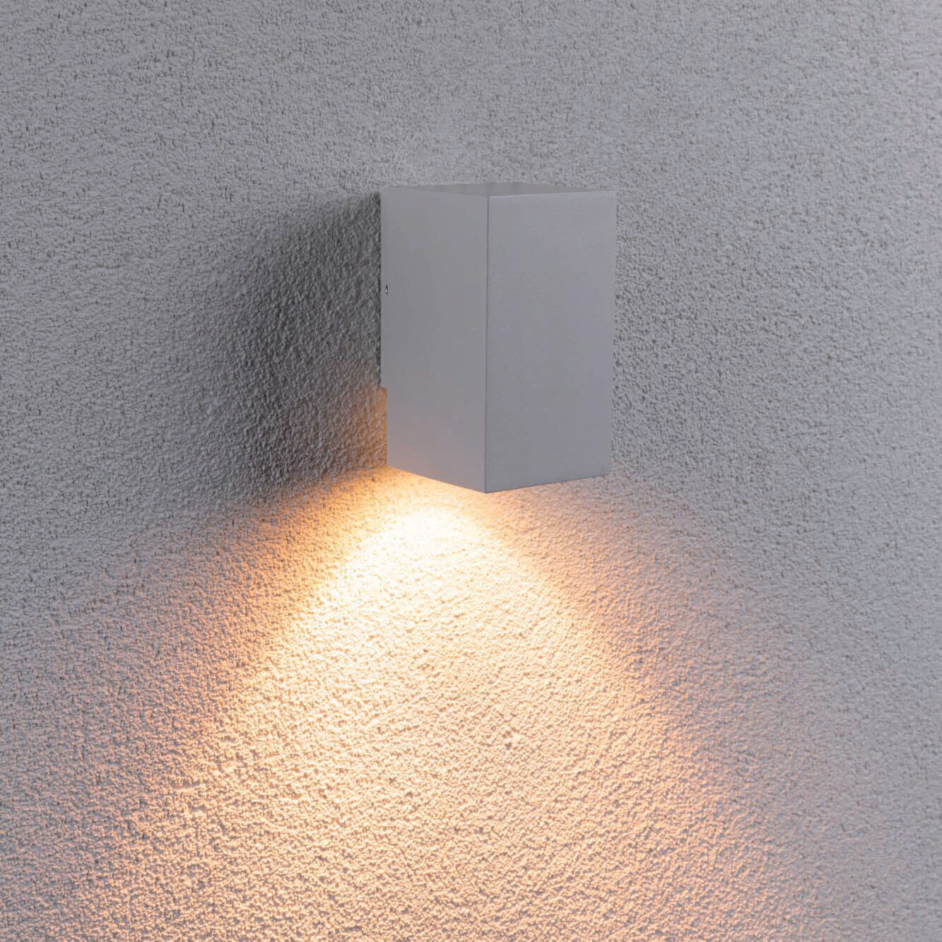 Paulmann - Outdoor Flame Insect Friendly 5.2W LED Single Output Wall Light in White