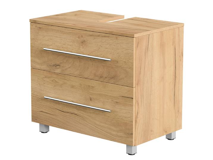 Meuble sous vasque Mondial 70cm Bois/Imitation chêne