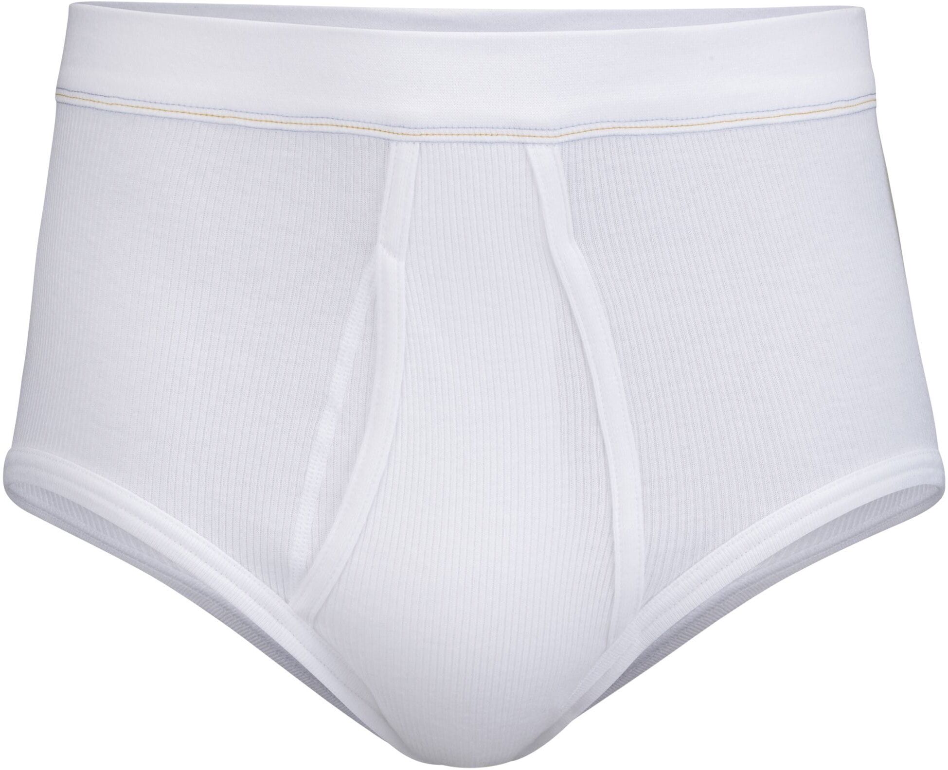 Slip ISA BODYWEAR "Slip mit Eingriff ''Roland''", Herren, Gr. M, weiss (weiß), Obermaterial: 100% Baumwolle CO., Unterhosen Slip weiß M