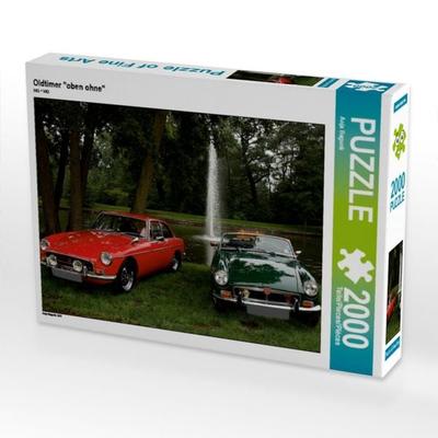 Oldtimer 'oben ohne' (Puzzle)