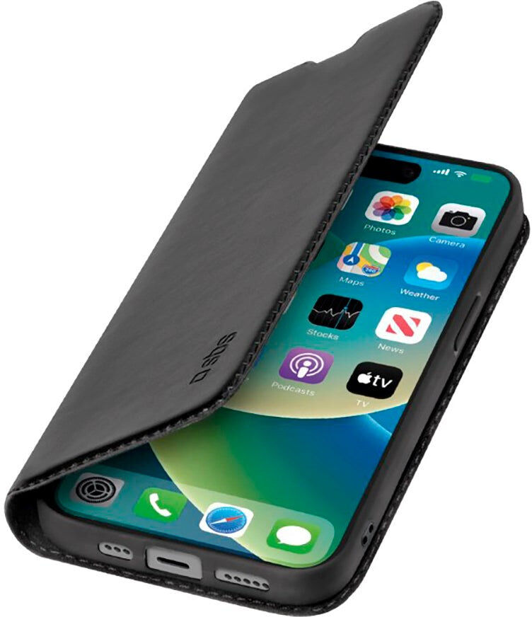 iPhone 15 SBS Wallet Lite Cover - Sort