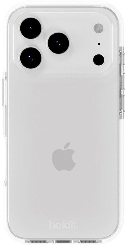 iPhone 18 Pro / 17 Pro Holdit Seethru Cover - White