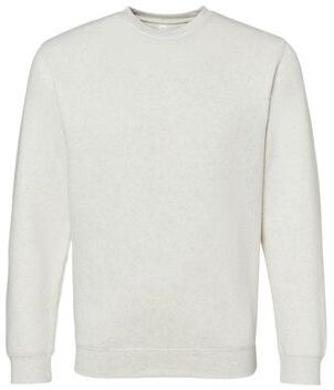 LAT 6925 Fleece Sweatshirt in Natural Heather size 3XL   Cotton/Polyester Blend