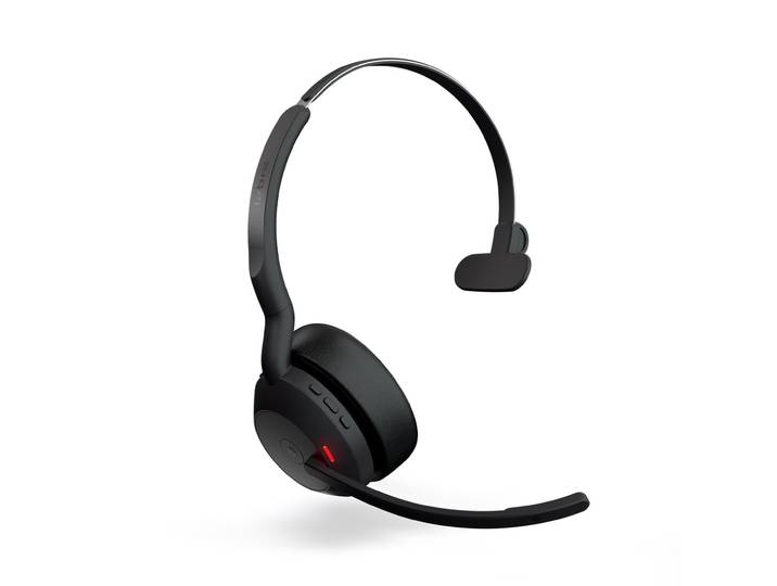 Jabra Evolve2 55 MS Mono Casque sans fil Bluetooth + Dongle USB-C
