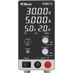 PCW 07C - Labornetzgerät, 0 - 30 V, 0 - 5 A, stabilisiert
