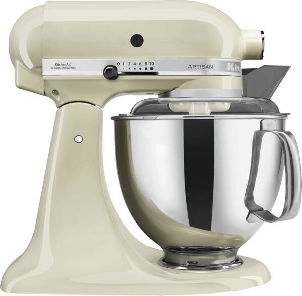 Kitchenaid 5KSM175PSEAC 4,8L Artisan Küchenmaschine Creme 300 Watt