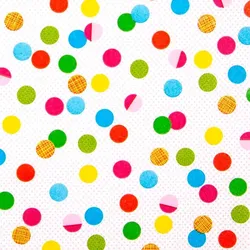 Serviette Party Dots 20tlg. Papier Bunt