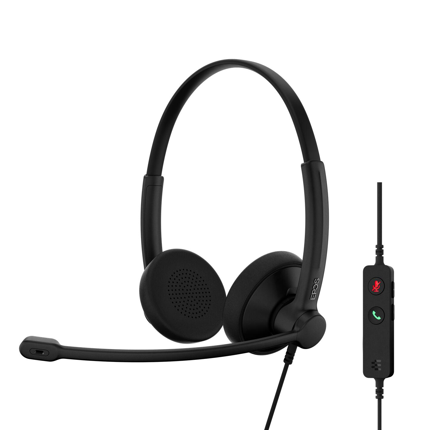 EPOS IMPACT 100 Series Headset On-Ear, kabelgebunden - USB-A, USB-C - schwarz 1001420