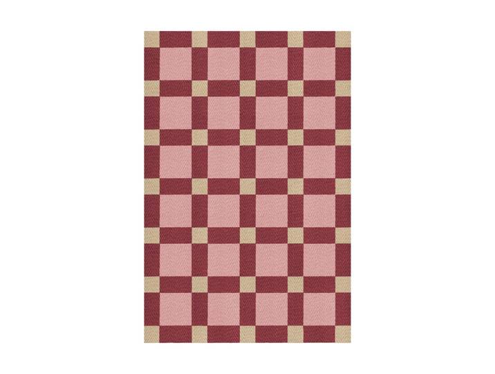 Layered Tapis en jute Evelina Kroon 140x200 cm Plum punch