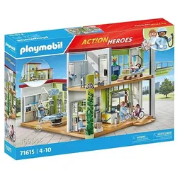 Playmobil Modernes Krankenhaus (71615, Playmobil Action Heroes)