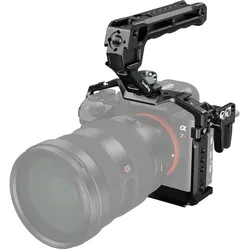SmallRig Cage Kit for Sony Alpha 7 III / Alpha 7R III (Cage), Video Zubehör, Schwarz
