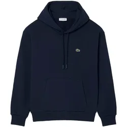 LACOSTE Herren Hoodie - Fleece Hoodie, Kapuze,  Regular Fit Dunkelblau / 4XL