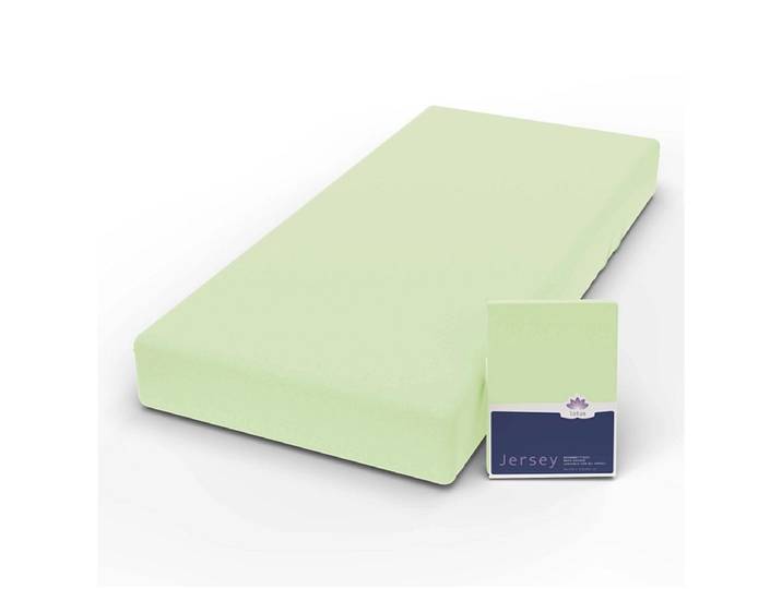 LOTUS BEDDING Fixleintuch COMFORT 90x200cm hellgrün