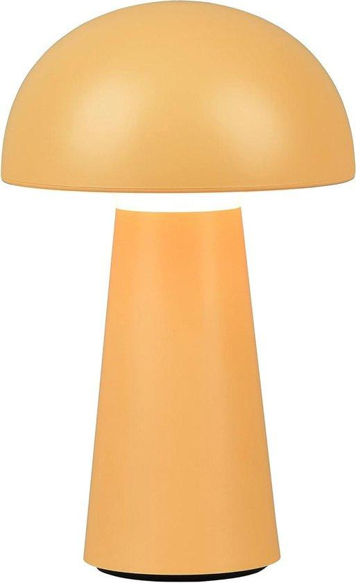 RL Live Your Light LED Tafellamp - Draagbare Acculamp met Touch Dimmer - Geel