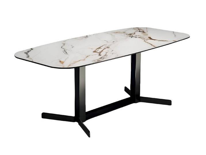 JVmoebel Esstisch Eleganter Holztisch für stilvolle Esszimmerakzente (1-St., Esstisch), Made in Europa