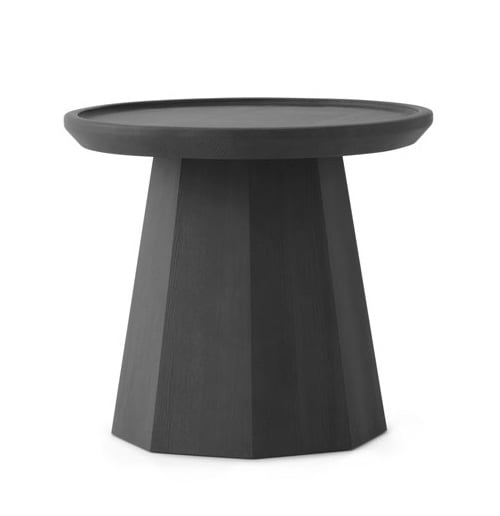 Normann Copenhagen Pine Beistelltisch (Ø 45cm, dunkelgrau) Ø 45cm | dunkelgrau 602545