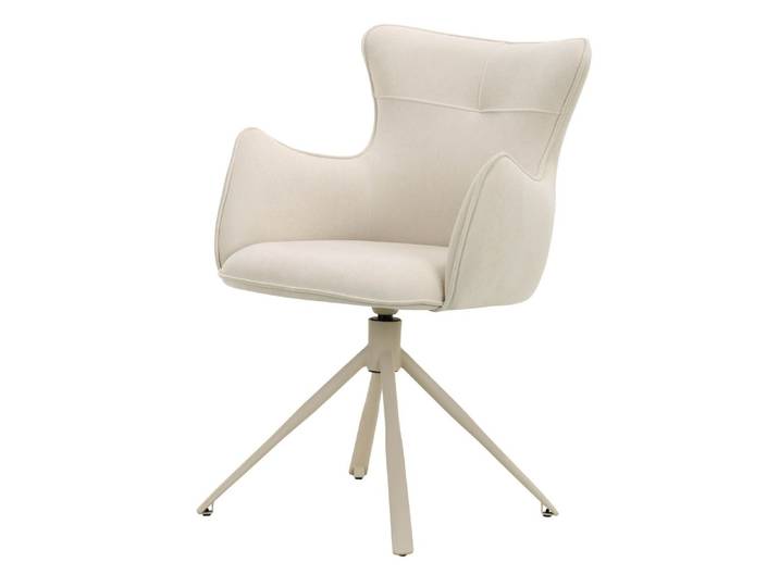Polsterstuhl 59x63x86 Velours beige AURORA #02